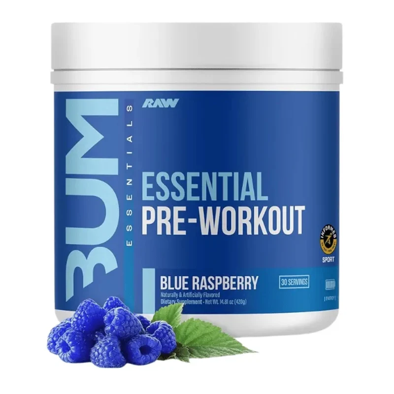 RAW Nutrition Suplemento Deportivo CBUM Essential Pre-Workout, 30 Porciones