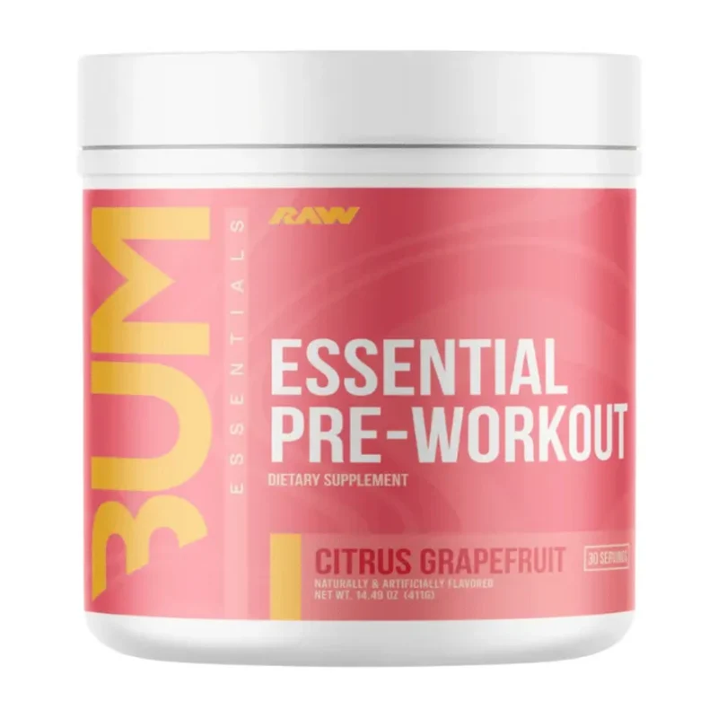 RAW Nutrition Suplemento Deportivo CBUM Essential Pre-Workout, 30 Porciones