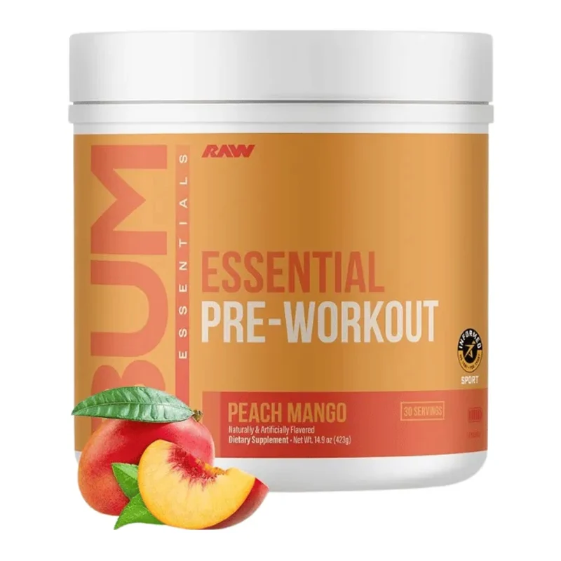 RAW Nutrition Suplemento Deportivo CBUM Essential Pre-Workout, 30 Porciones