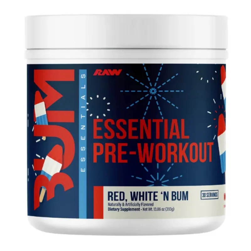 RAW Nutrition Suplemento Deportivo CBUM Essential Pre-Workout, 30 Porciones