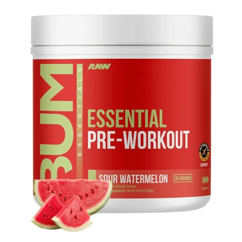 RAW Nutrition Suplemento Deportivo CBUM Essential Pre-Workout, 30 Porciones
