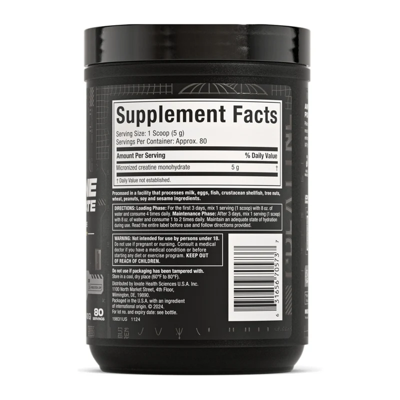 MuscleTech Suplemento Alimenticio Creatina Monohidrato, 80 Porciones