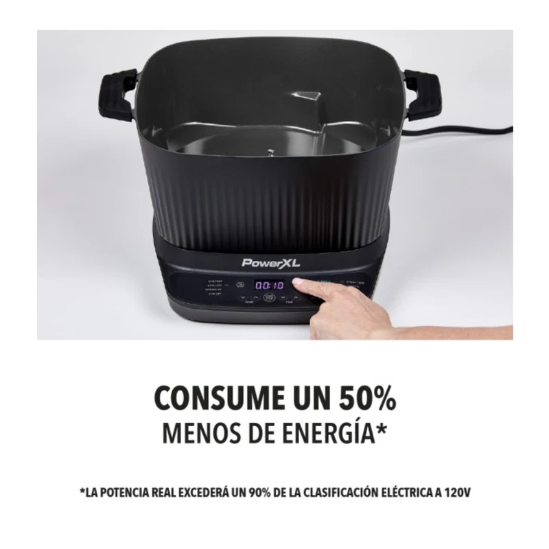 Power XL Olla Multifuncional Stirmax de 7 Litros, MC107D-1GPLA