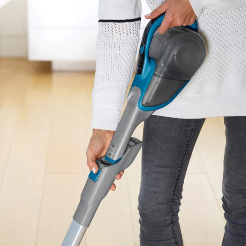 Black & Decker Aspiradora Inalámbrica Portátil con Brazo de Extensión, HFEJ415JWMF22-B3