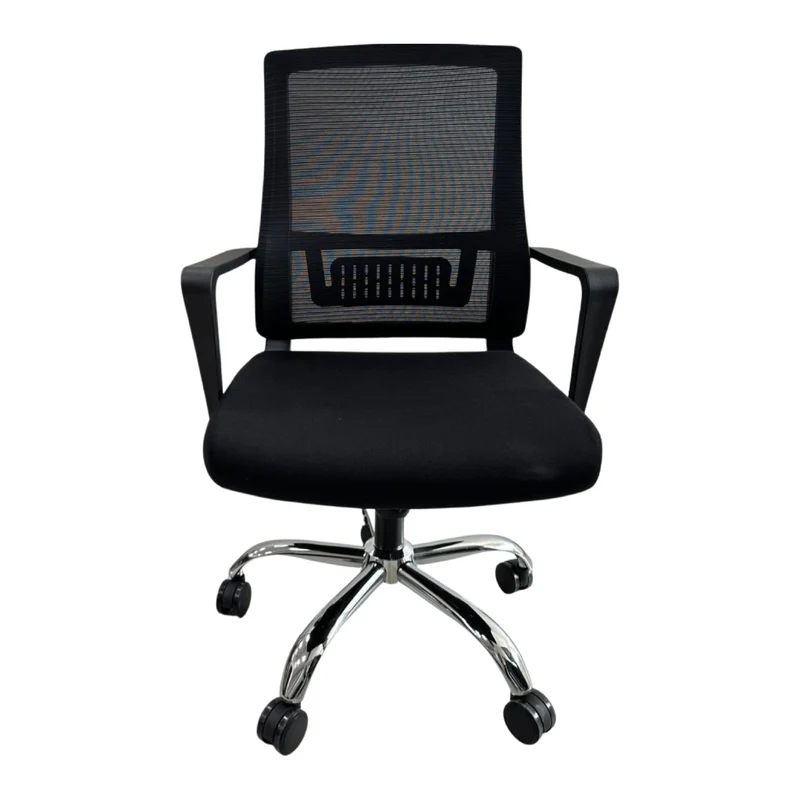 Ofigen Silla Operativa para Escritorio con Base Cromada, MS11006