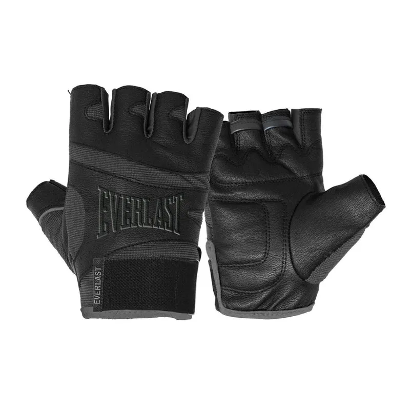 Everlast Guantes para Pesas Mask, Negro