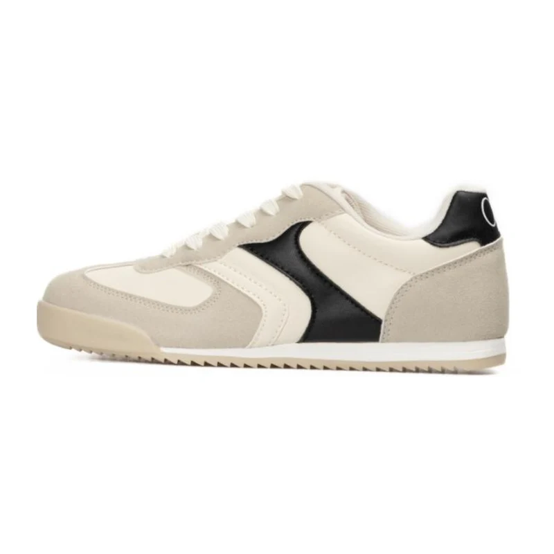 OP Tenis Zia M2A Crema/Negro, para Mujer