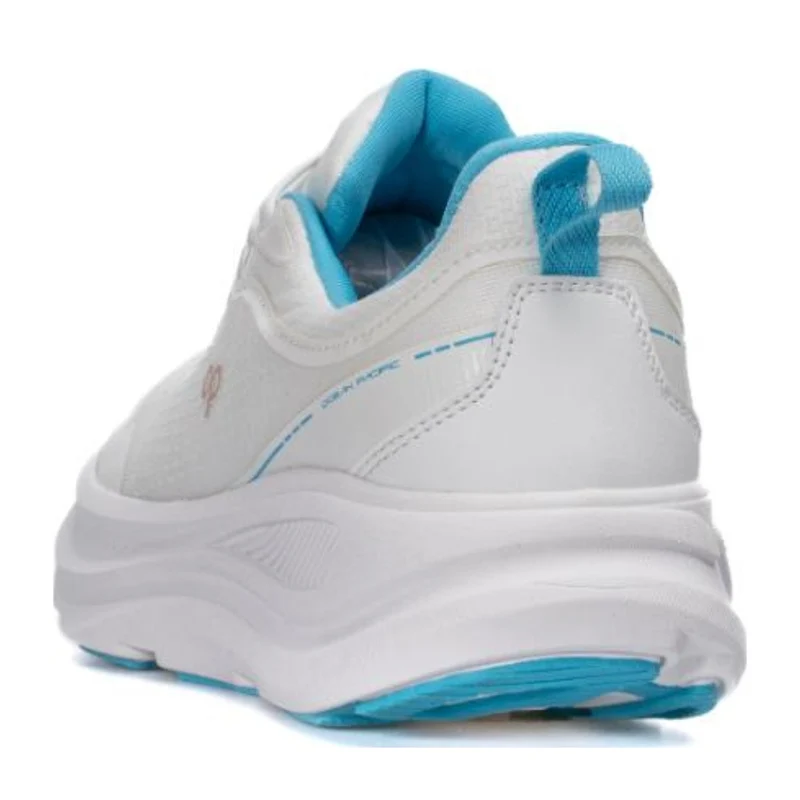 OP Tenis Adi M4A Blanco/Celeste, para Mujer