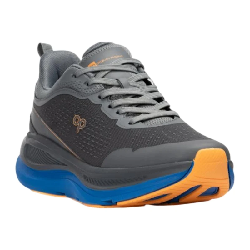OP Tenis Adi H2B Gris/Azul, para Hombre