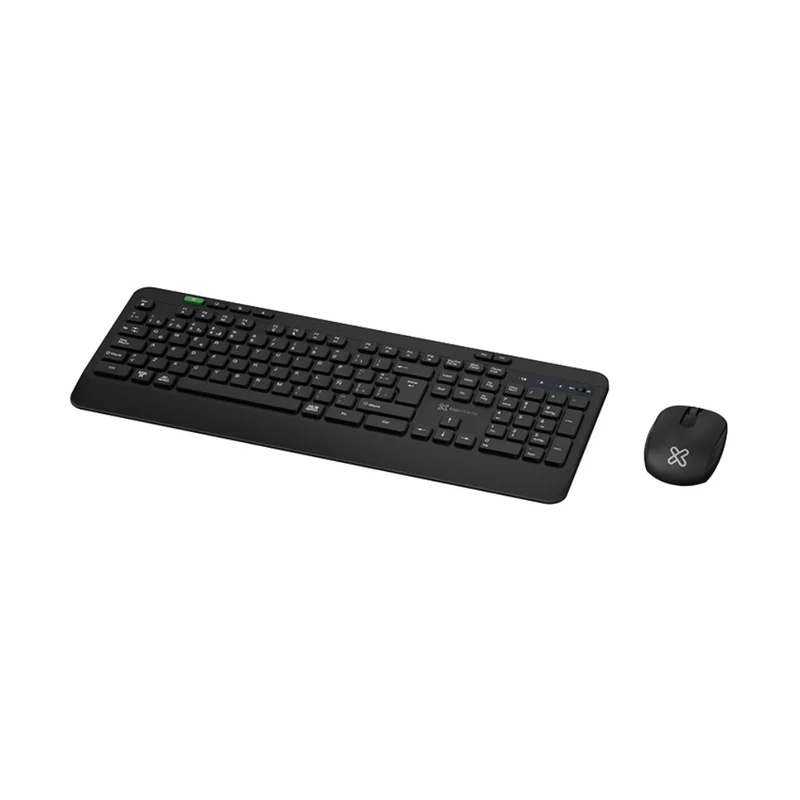 Klip Xtreme Kit Teclado y Mouse Inalámbrico Encourage KBK-750, Caja Abierta