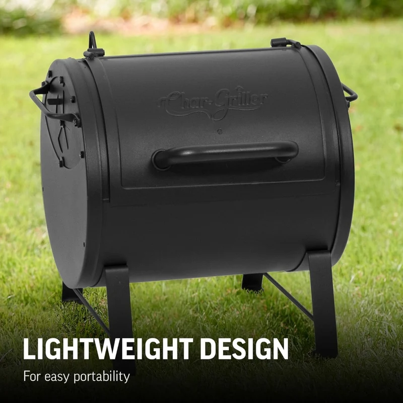 CharGriller Parrilla de Carbón 250" Cuadrada sin Ruedas (E82424)