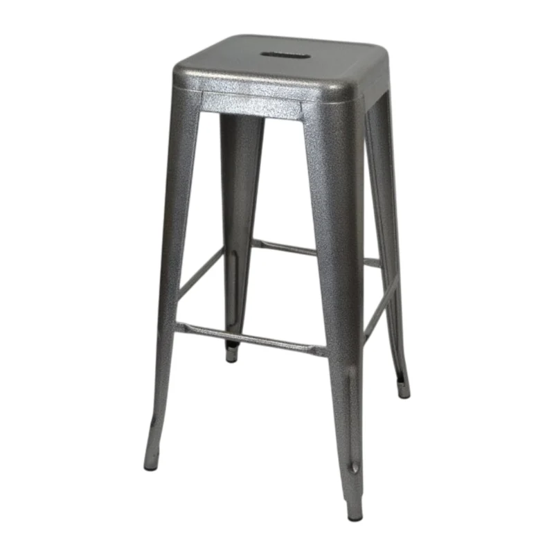 MMA Silla de Metal Tipo Taburete Tolix Gun (63-ONG-108)
