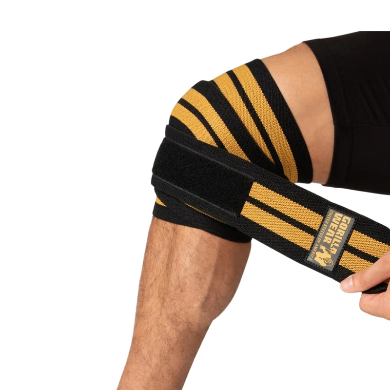 Gorilla Wear Vendas Ajustable para Rodilla, 2m