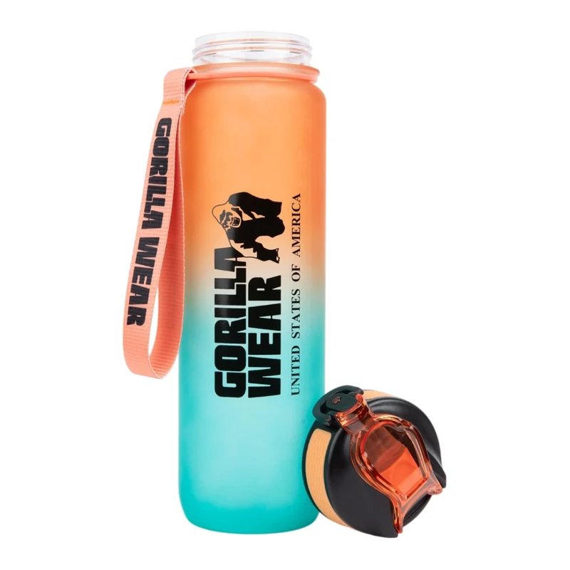 Gorilla Wear Botella Plástica con Efecto Degradado, 1 Litro