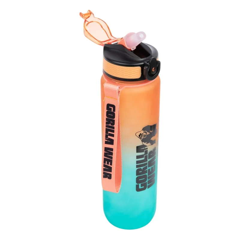 Gorilla Wear Botella Plástica con Efecto Degradado, 1 Litro