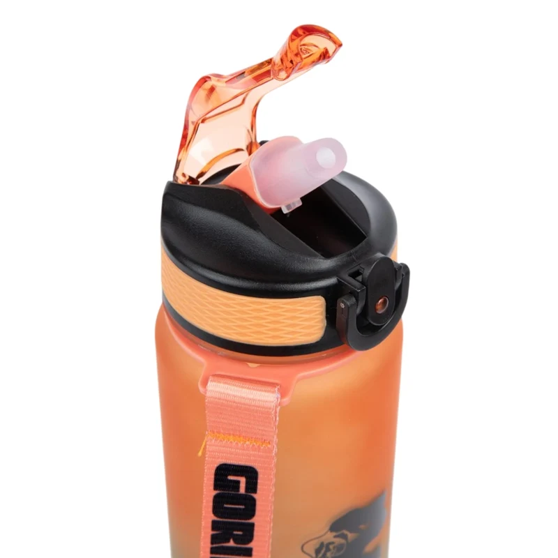 Gorilla Wear Botella Plástica con Efecto Degradado, 1 Litro