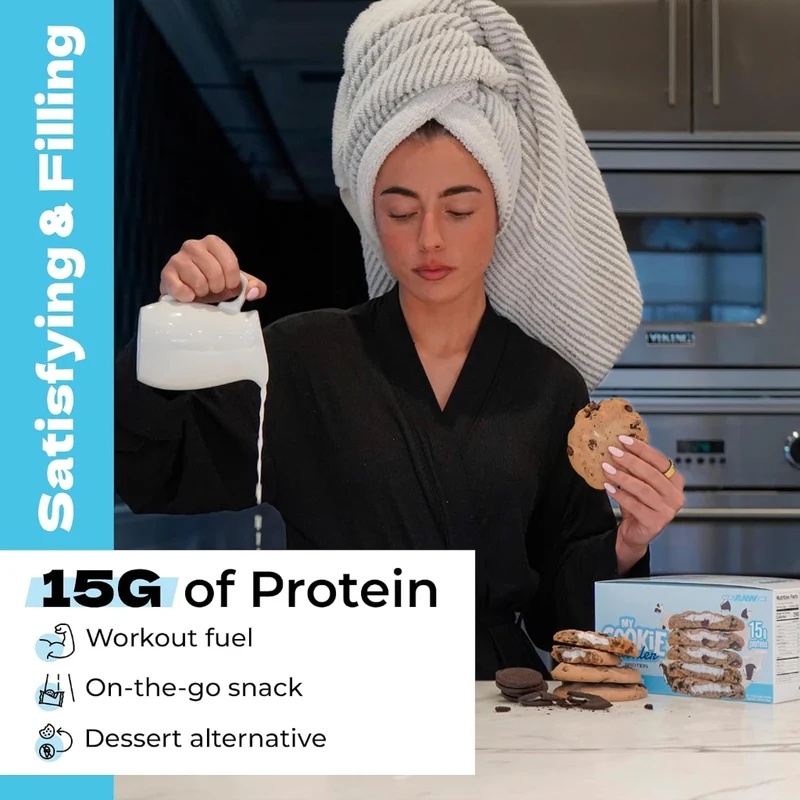 My Cookie Dealer Set Galletas de Proteína 4 Oz, 12 Unidades
