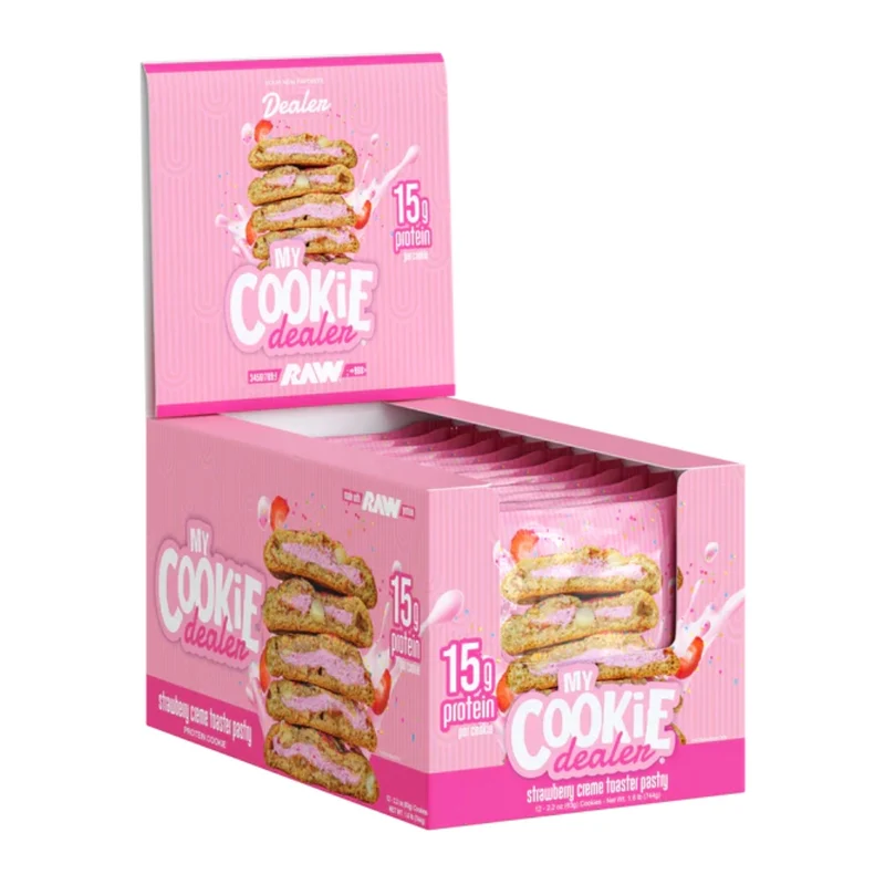 My Cookie Dealer Set Galletas de Proteína 4 Oz, 12 Unidades