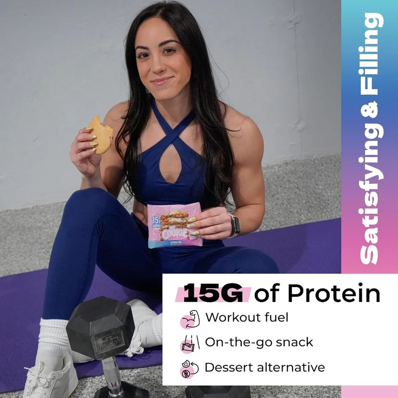 My Cookie Dealer Set Galletas de Proteína 4 Oz, 12 Unidades