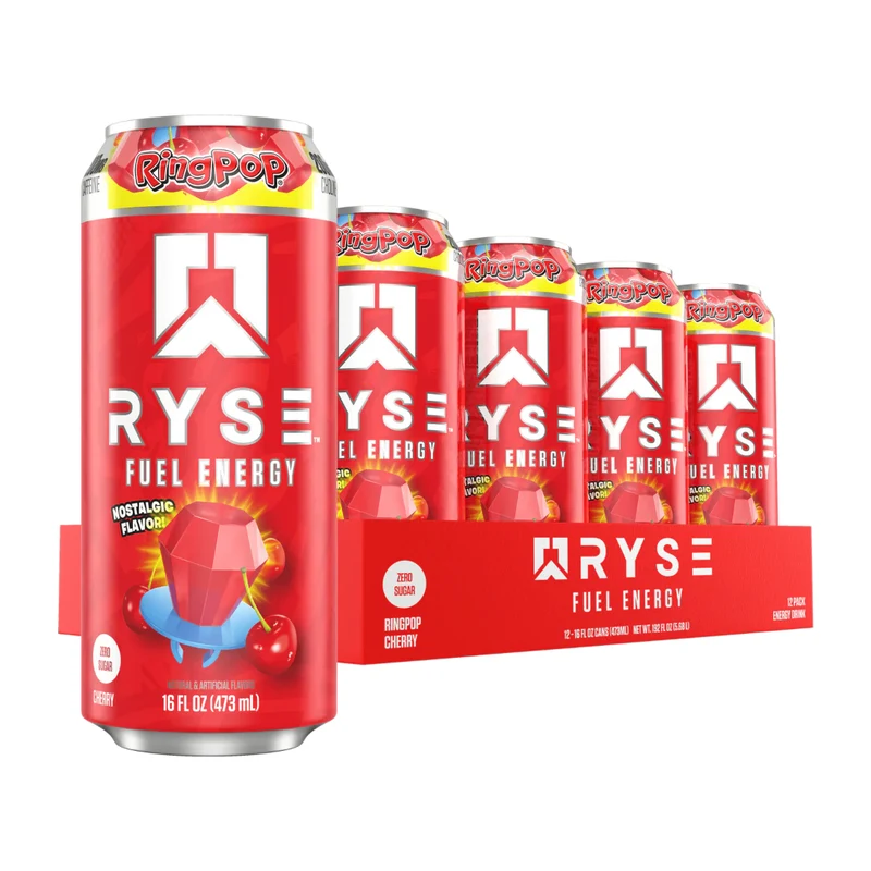 Ryse Set Bebidas Energéticas Fuel Energy 473ml, 12 Unidades