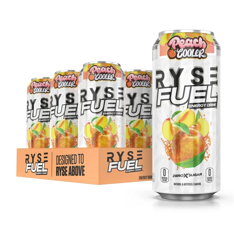 Ryse Set Bebidas Energéticas Fuel Energy 473ml, 12 Unidades