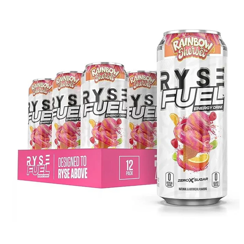 Ryse Set Bebidas Energéticas Fuel Energy 473ml, 12 Unidades