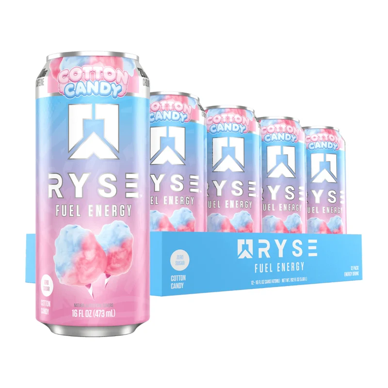 Ryse Set Bebidas Energéticas Fuel Energy 473ml, 12 Unidades