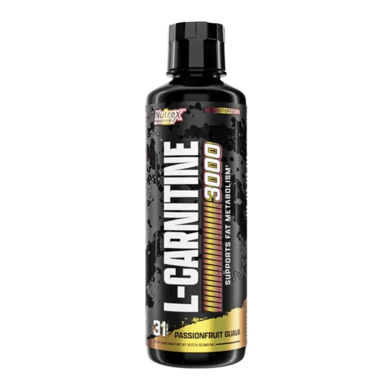 Nutrex Suplemento Deportivo L-Carnitina Líquida 3000, 31 Porciones