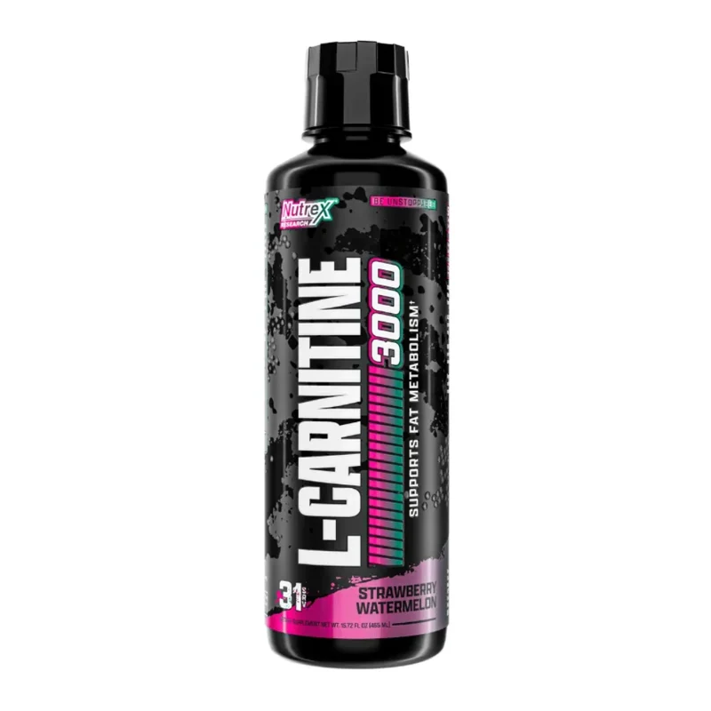 Nutrex Suplemento Deportivo L-Carnitina Líquida 3000, 31 Porciones