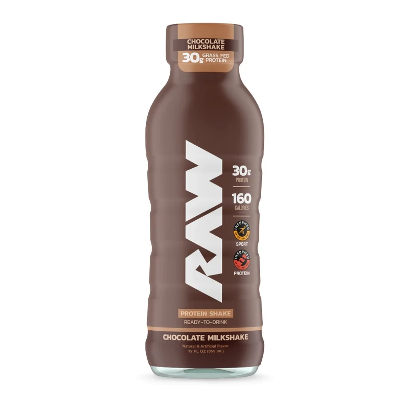 RAW Nutrition Set Proteína Shake RTD 355 ml, 12 Unidades