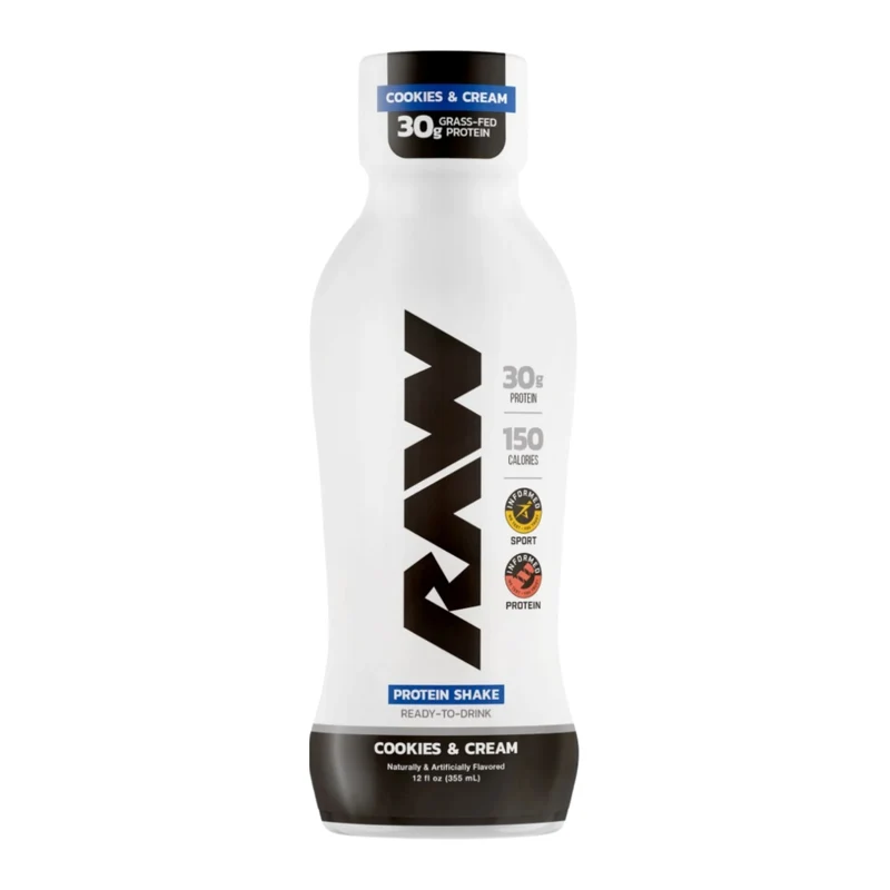 RAW Nutrition Set Proteína Shake RTD 355 ml, 12 Unidades