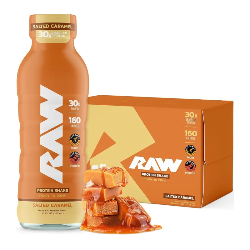 RAW Nutrition Set Proteína Shake RTD 355 ml, 12 Unidades
