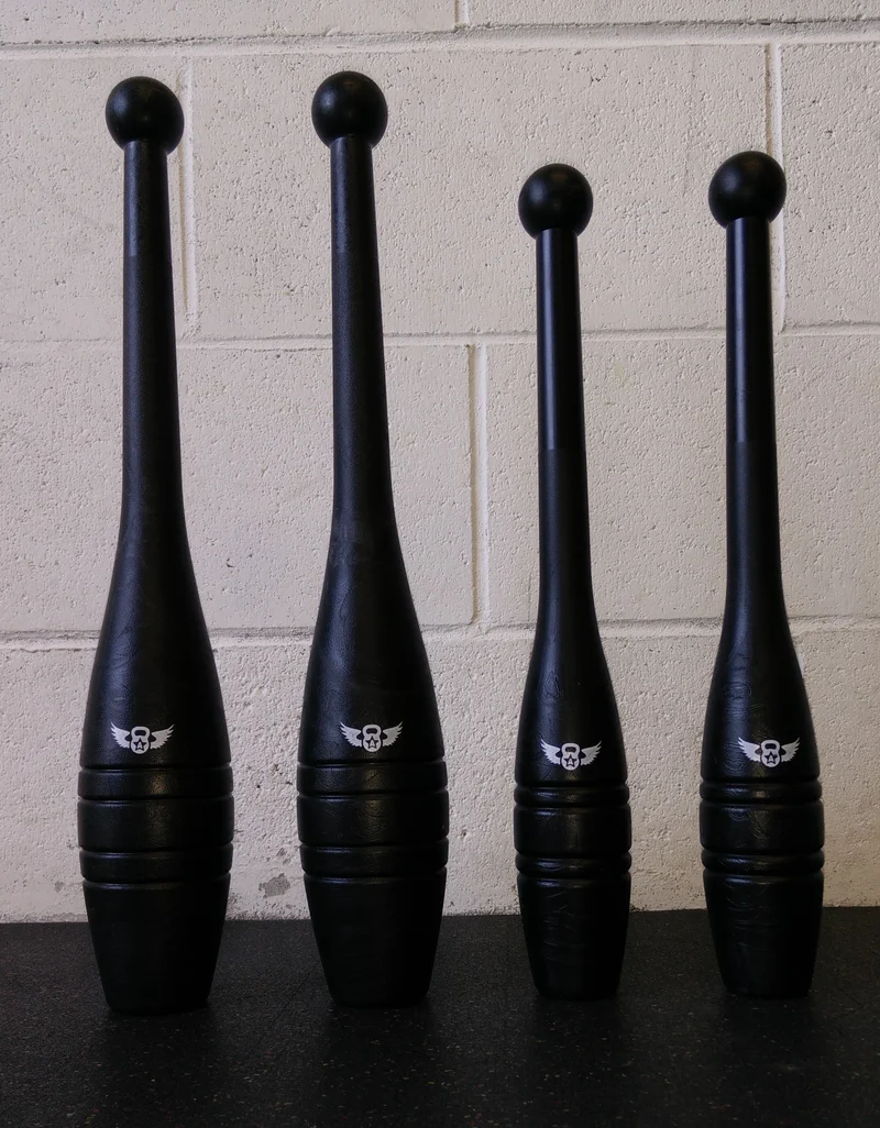 AGATSU POLY INDIAN CLUBS (2 LBs Each) - SOLD IN PAIRS