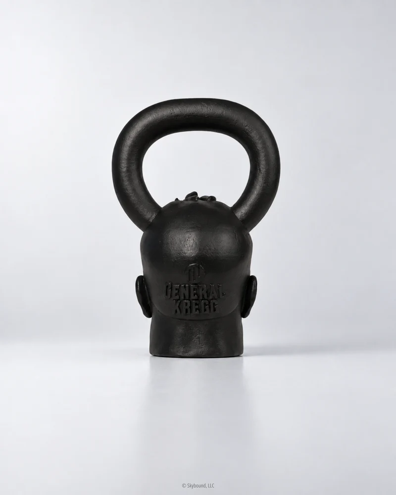 KREGG Matte Black Kettlebell 1 of 40 - 40lbs