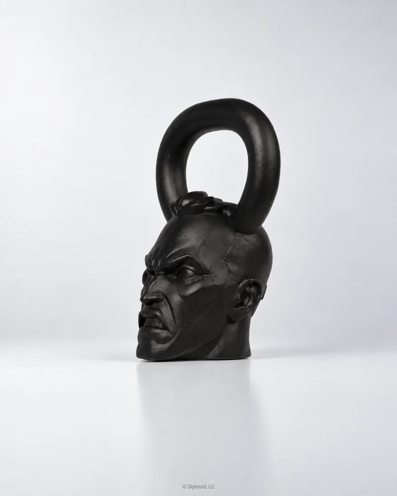 KREGG Matte Black Kettlebell 1 of 40 - 40lbs