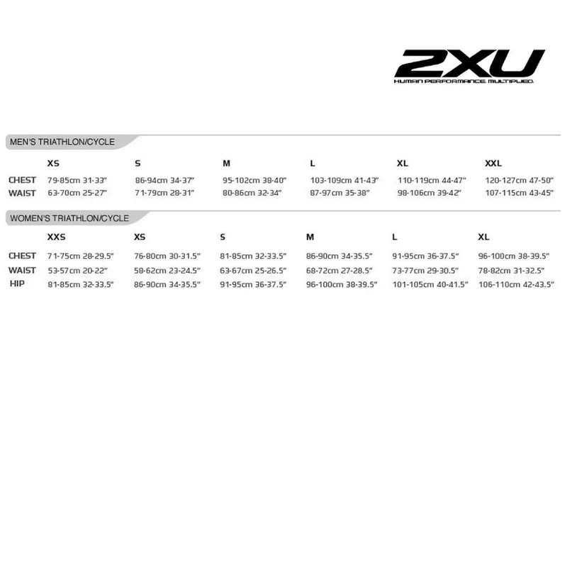 2XU Perform Full Zip Sleeved TriSuit, Herren, schwarz/schwarz