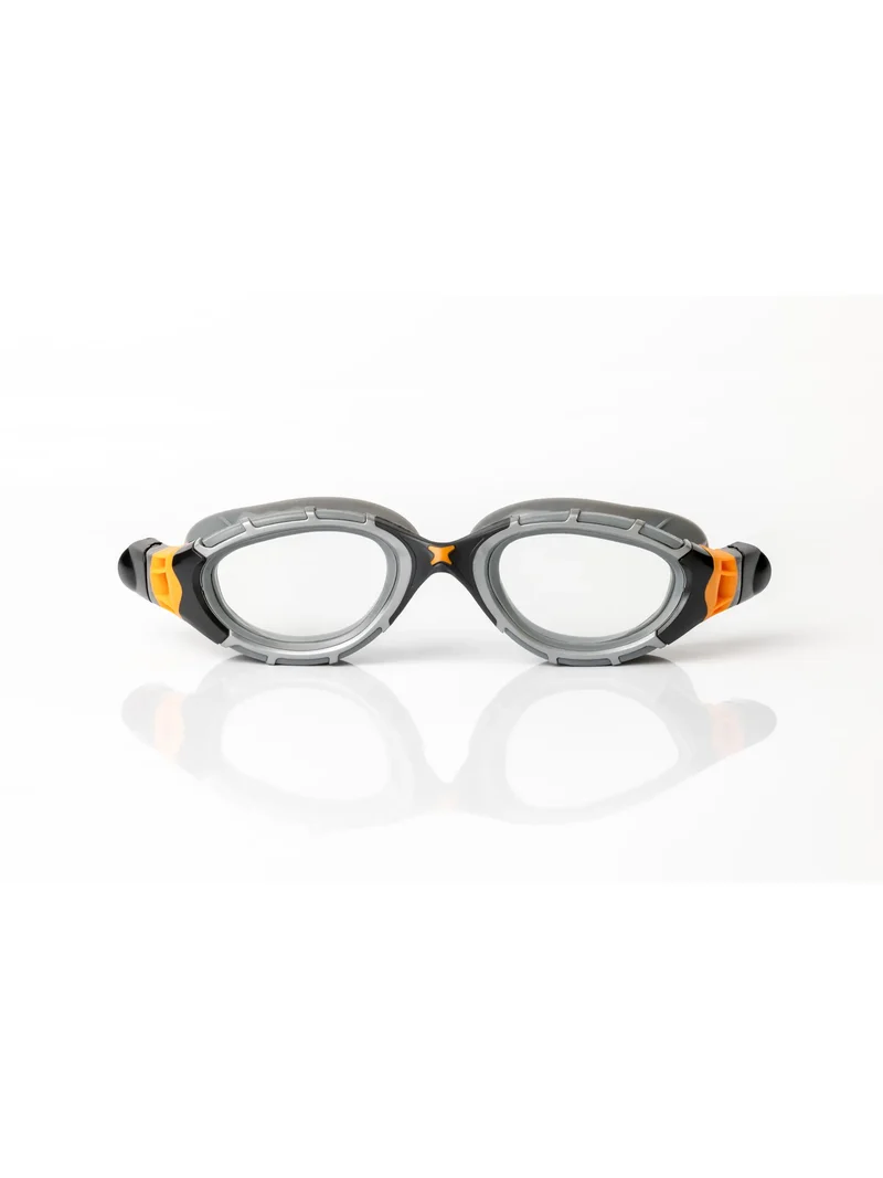 Zoggs Predator Flex Reactor, Grey/Orange/Reactor