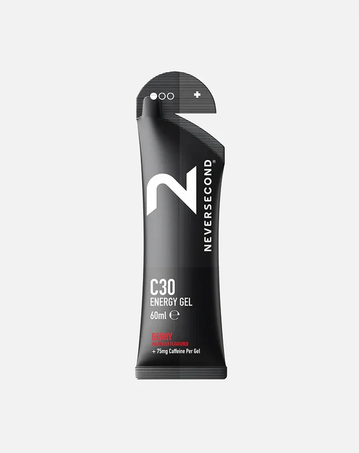 Neversecond™ C30+ Caffeine Energy Gel, Berry, 60ml, MHD 10/26