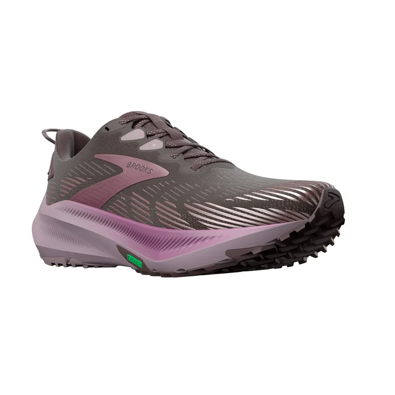 Brooks Ghost Trail, Laufschuh, Damen, Raisin/Purple/Metallic