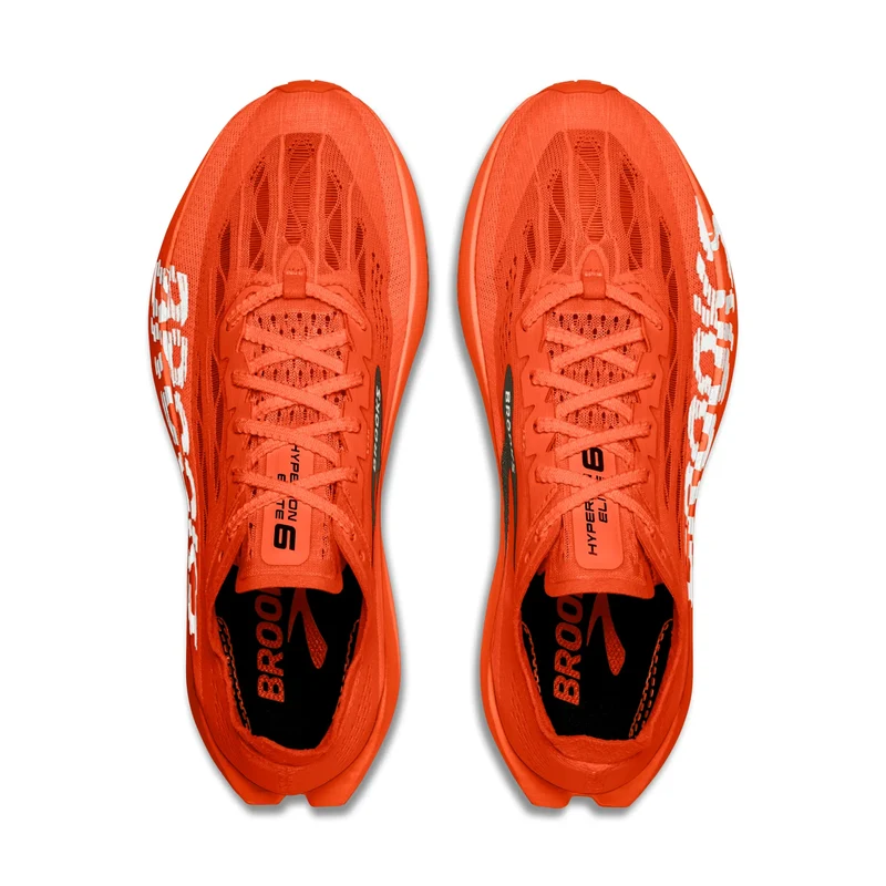 Brooks Hyperion Elite 6, Laufschuhe, Unisex, Tigerlily/Red/White