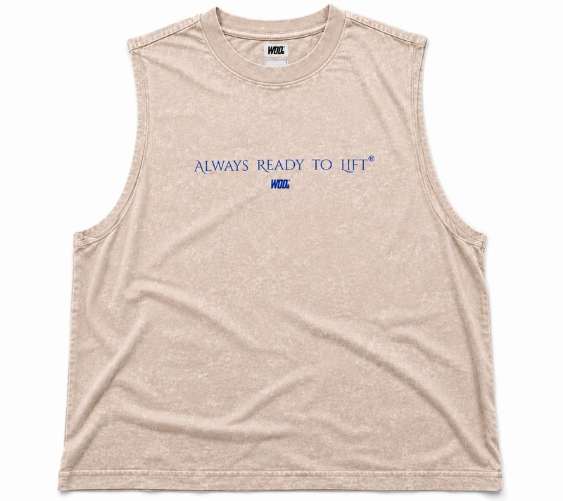 Playera Crop Tank Always Mystical Mineral Wash Herc