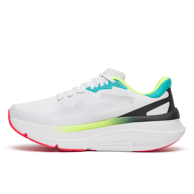 Saucony Guide 19, Laufschuhe, Herren, White/Citron