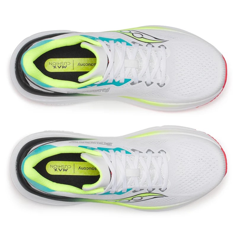 Saucony Guide 19, Laufschuhe, Herren, White/Citron