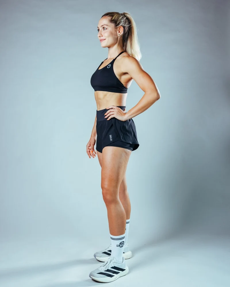 Hybrid 2in1 Running Shorts Damen