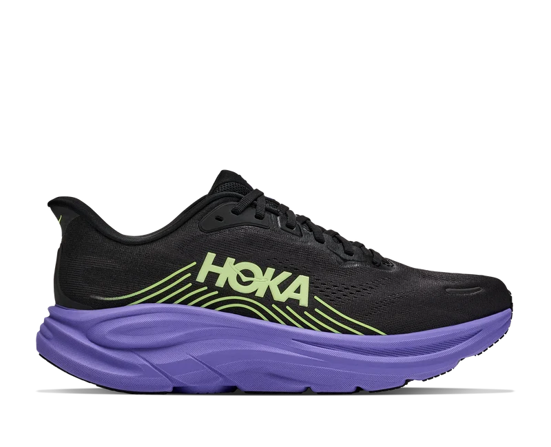 Hoka Clifton 11, Laufschuh, Herren, Black/Neon Yuzu