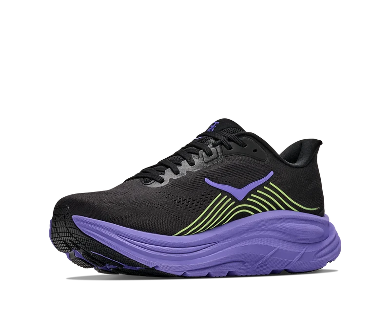 Hoka Clifton 11, Laufschuh, Herren, Black/Neon Yuzu
