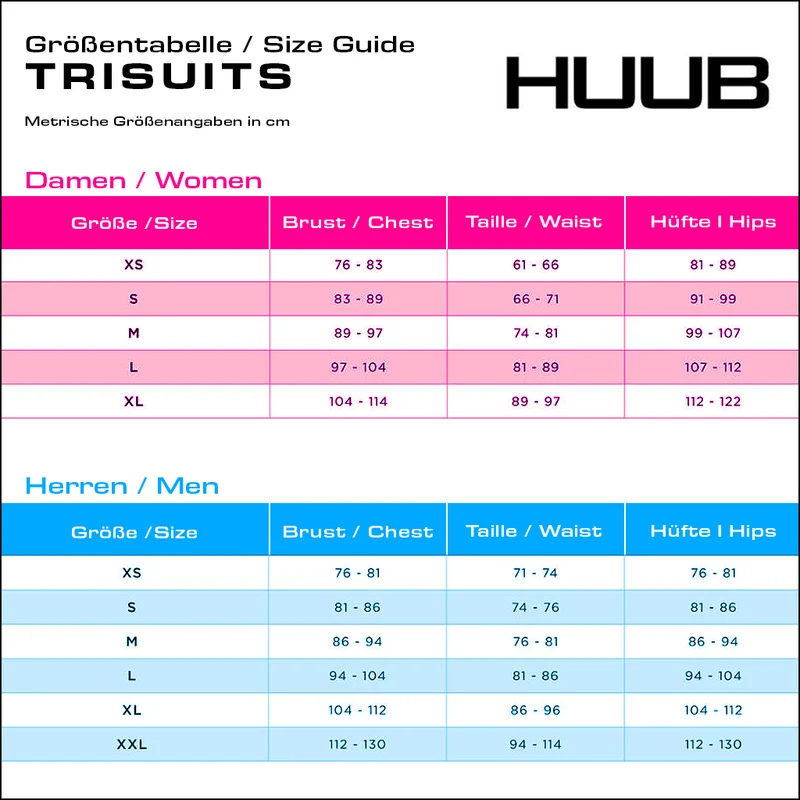 Huub Aura Long Course TriSuit, Damen, schwarz/lila