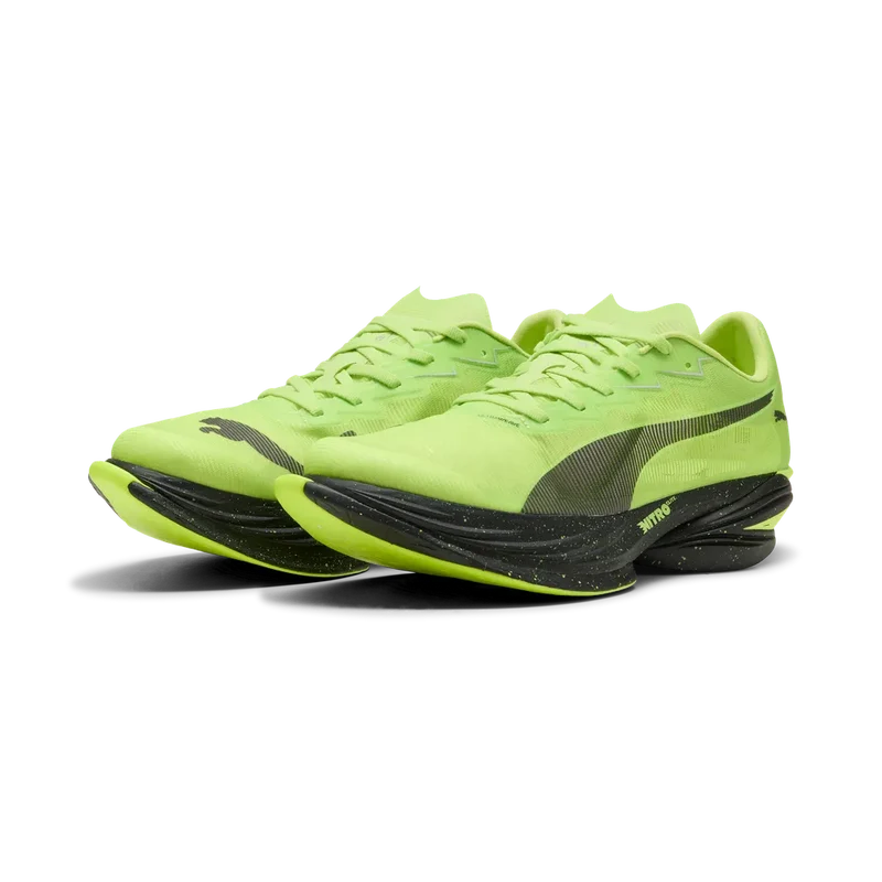 Puma FAST-R NITRO Elite 3, Laufschuhe, Herren, Sunny Lime/PUMA Black