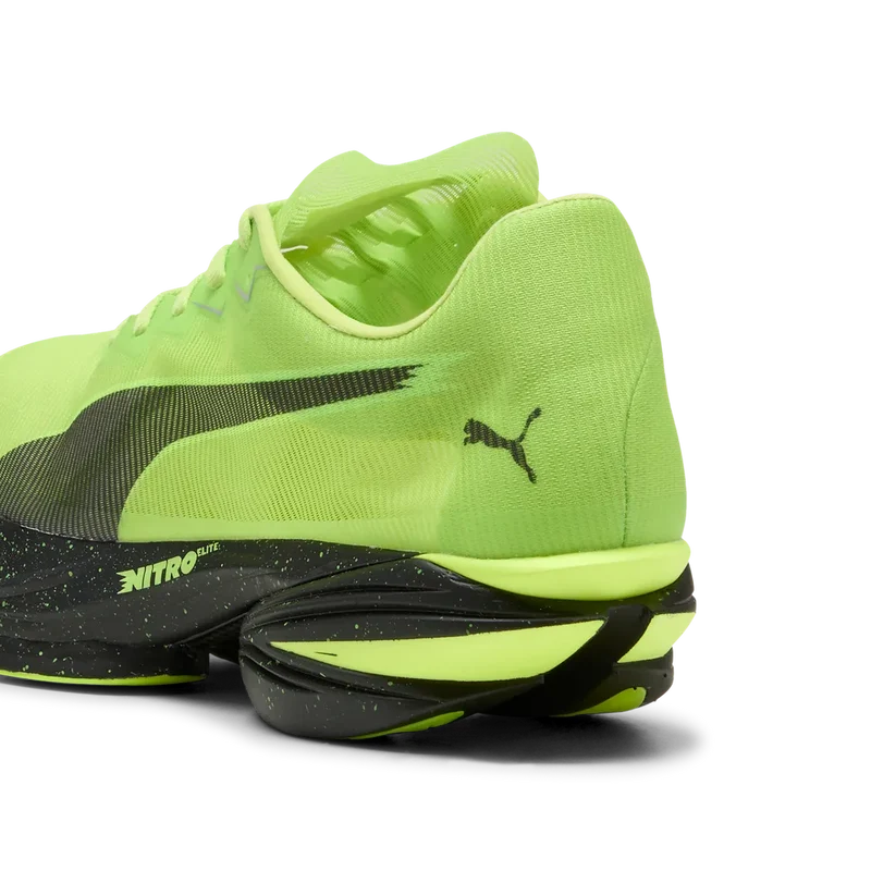 Puma FAST-R NITRO Elite 3, Laufschuhe, Herren, Sunny Lime/PUMA Black