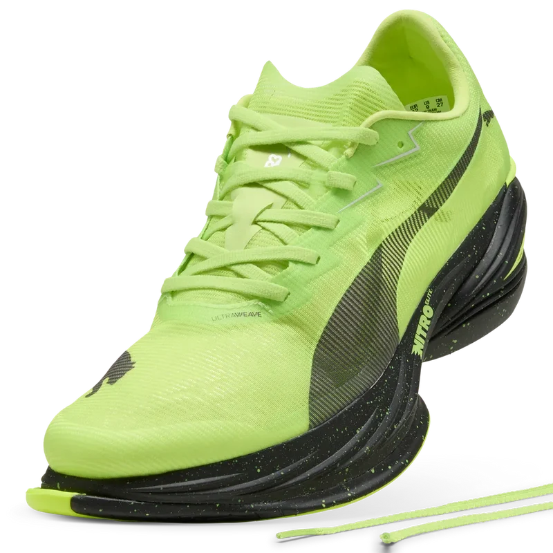 Puma FAST-R NITRO Elite 3, Laufschuhe, Herren, Sunny Lime/PUMA Black